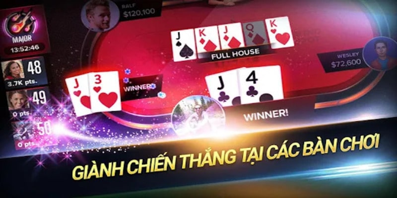 Poker Online có đồ họa đẹp mắt